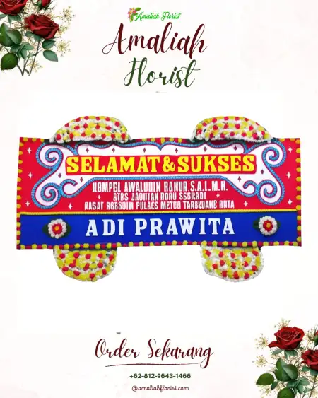 Papan Bunga Ucapan Selamat Rajeg
